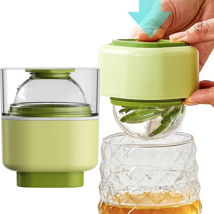 3D Ice Ball Maker Maker Silicone Ice Ball Press Mold