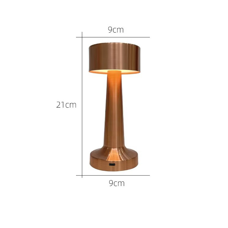 Επιτραπέζιο Bar Led Αισθητήρας αφής Retro Desktop Dumbbell Desk Lamp