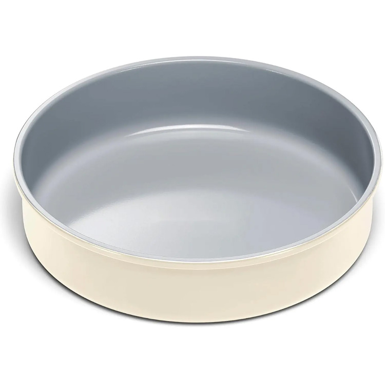 Κύκλος επικάλυψης Pan Nonstick Ανοξείδωτο χάλυβα στρογγυλά τηγάνια