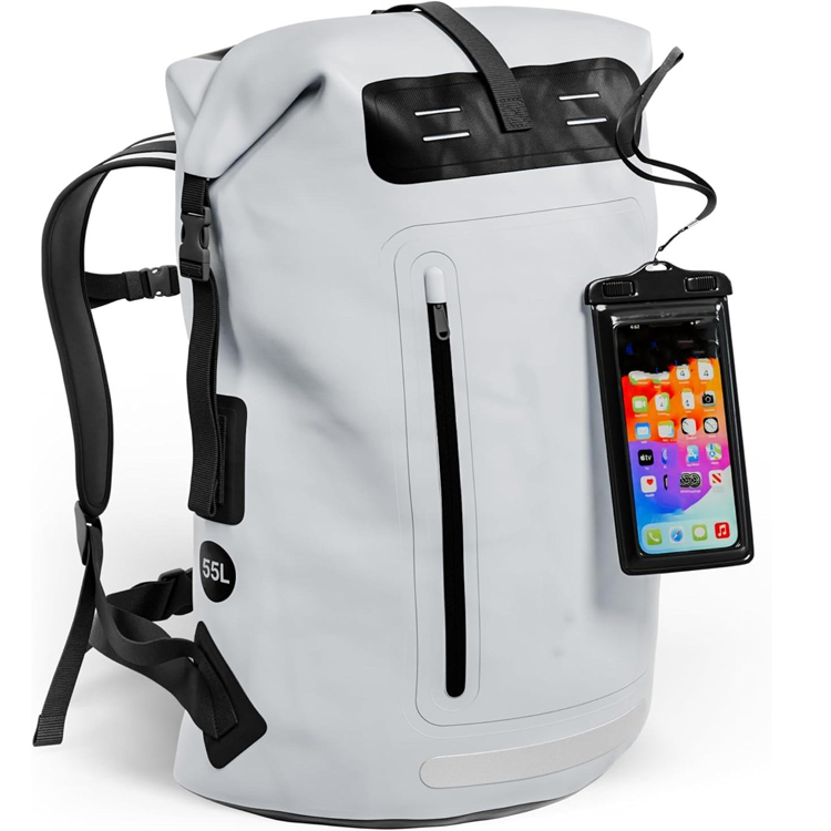 Προσαρμοσμένη τσάντα βαρέως τύπου Roll-Top για εξωτερικό χώρο