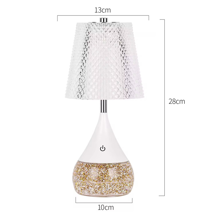 Επιτραπέζιο φωτιστικό Night Light RGB Glitter σε κύβο με εξαιρετικό στυλ