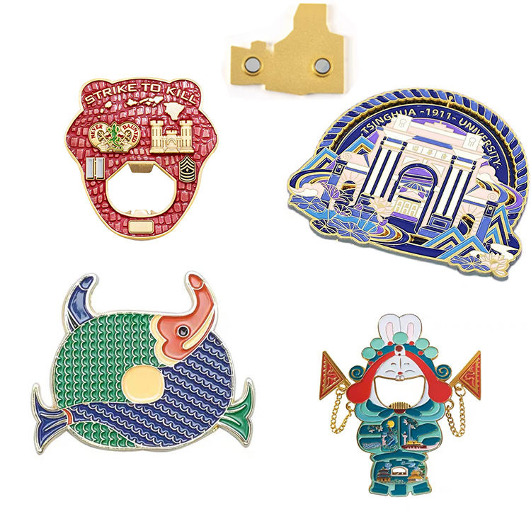 Glitter Metal Fridge Magnets Διαφημιστικοί Μαγνήτες Ψυγείου