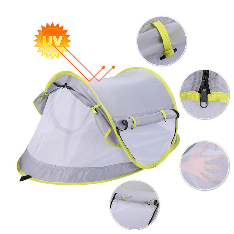 Ελαφρύ μονό στρώμα αδιάβροχο πολυεστερικό pop-up σκηνή