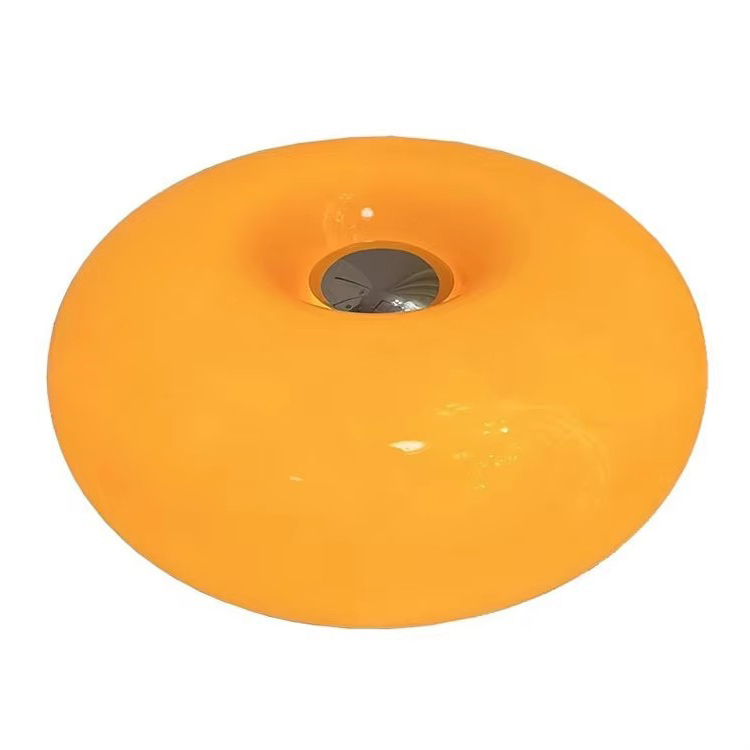 Επιτραπέζιο φωτιστικό Nordic Lamp Bauhaus Medieval Led Glass Donut Επιτραπέζιο φωτιστικό
