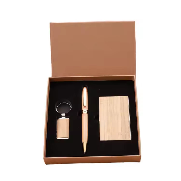 Executive Executive Expertive Employee Opermotional Business Wooden Gift Set