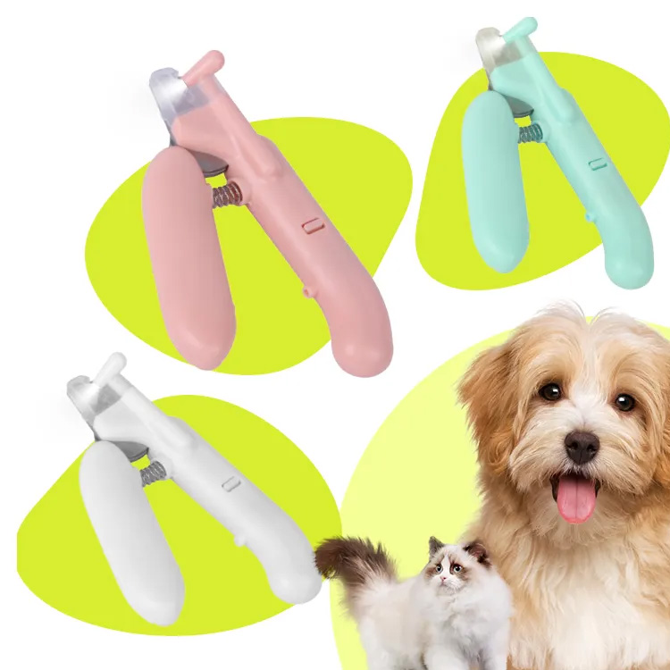 Pet Pet Nail Clippers με LED Light Pet Pet Plaw Scissors