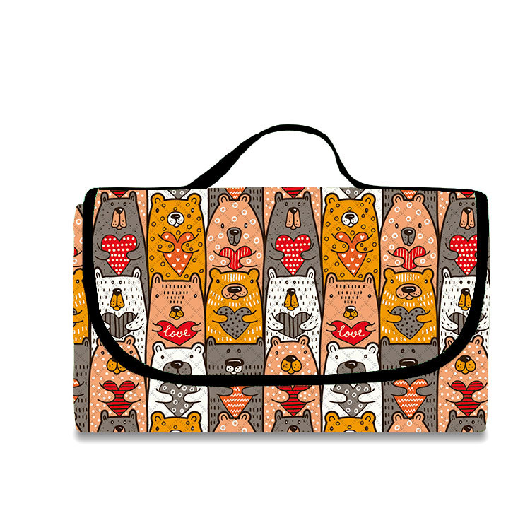 Χαλιά για πικνίκ Ρολό Φορητό Χαλάκι Πικ-νικ για υπαίθριο κάμπινγκ