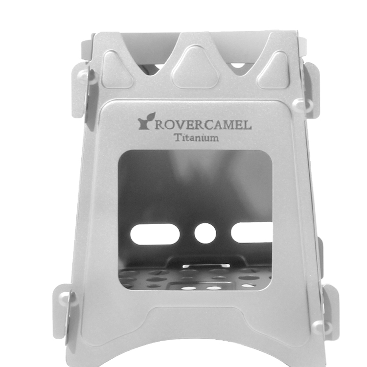 Φορητή Ξυλόσομπα Camping Καυστήρας ξύλου τιτανίου