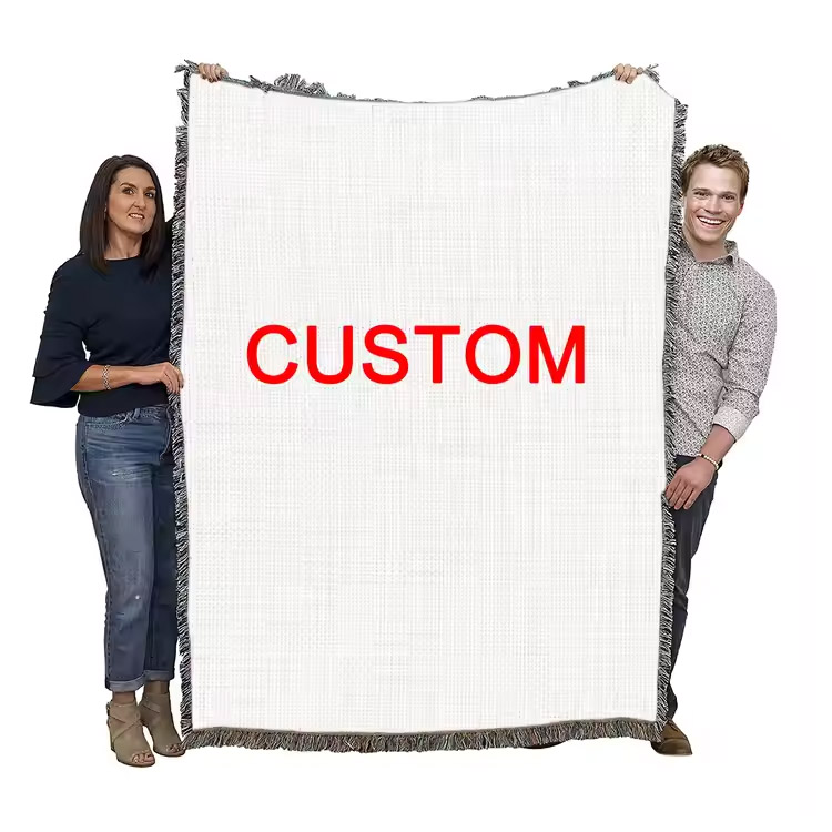 Sherpa ρίψη fleece κουβέρτα φανέλας υφασμένη κουβέρτα κουβέρτα