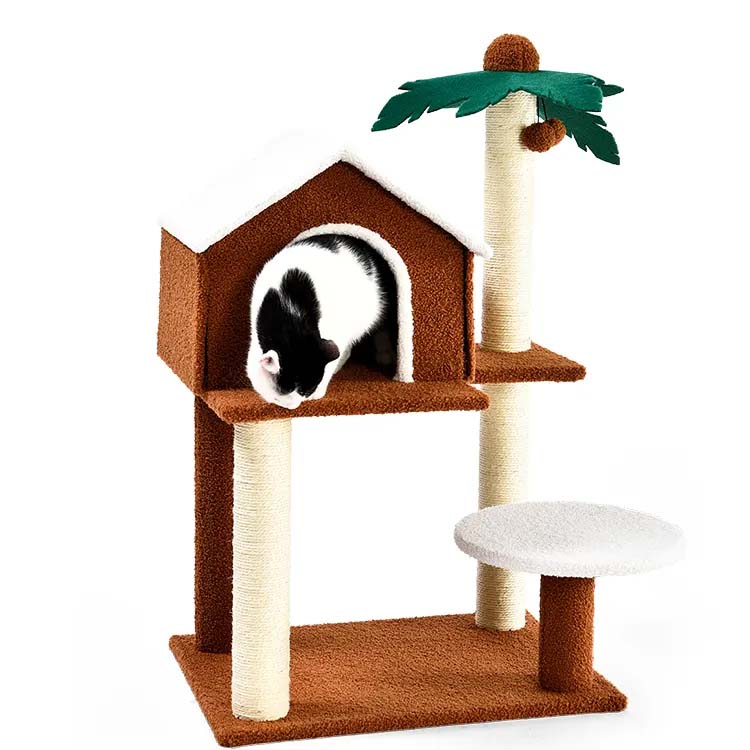 Sisal καλυμμένες με γρατσουνιές posted πλατφόρμα Pet House