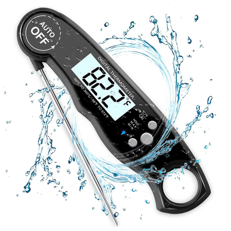 Αδιάβροχο Instant Read Digital Food Probe Meat Thermometer